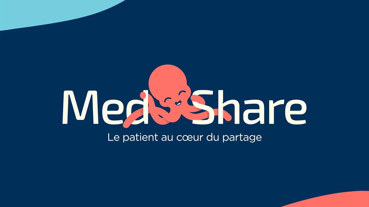 Motion Design pour Medshare, plateforme pour centraliser les documents médicaux